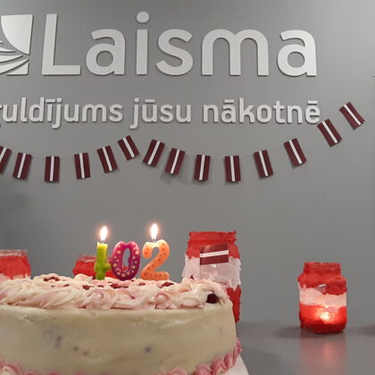 Daudz laimes dzimšanas dienā, Latvija!