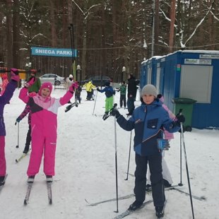 Sporta diena Sniega parkā